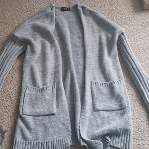 Grey cardigan